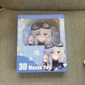 Azur Lane" 3D mouse pad featuring the character Enterprise sealed new